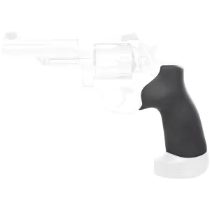 Hogue Ruger GP100/Super Redhawk No Finger Groove Rubber Grip w/ Wood Big Butt