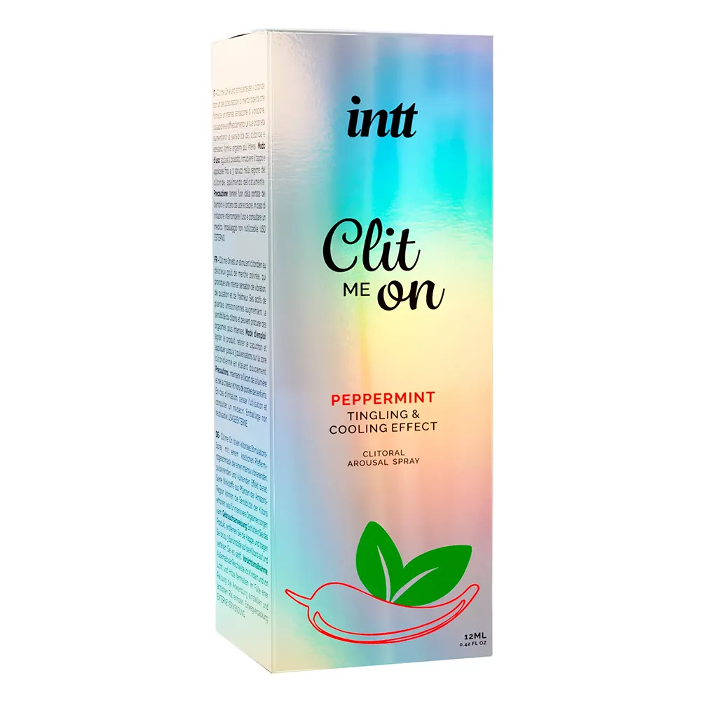 Intt Clit Me On Peppermint Cooling Tingling Clitoral Arousal Spray