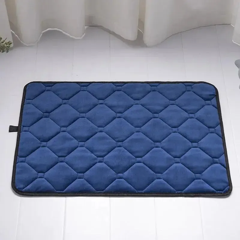 Large Dog Mat Pet Plush Warm  – Luxurious Crystal Velvet