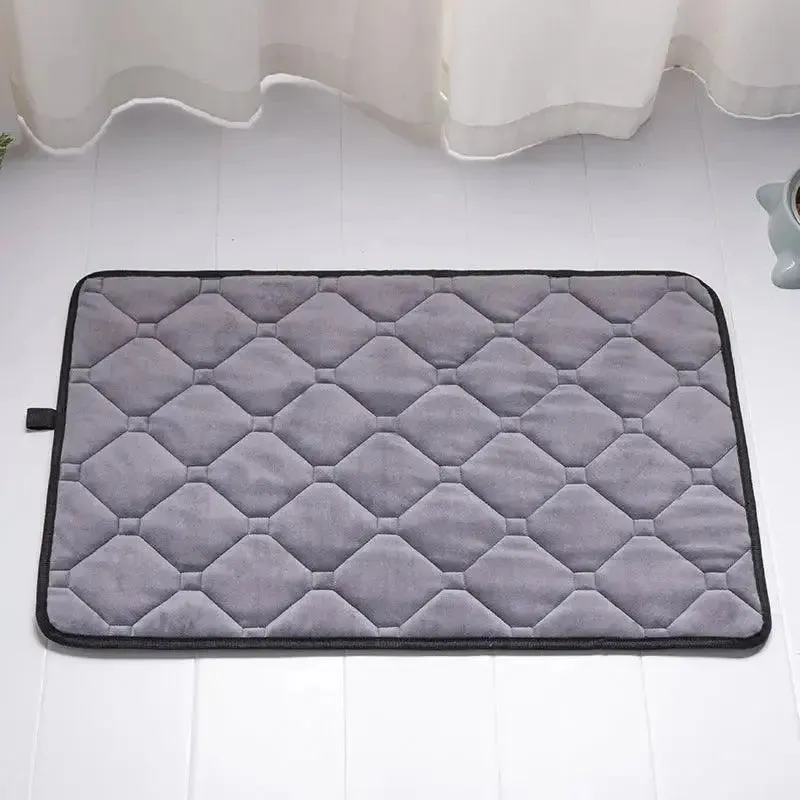 Large Dog Mat Pet Plush Warm  – Luxurious Crystal Velvet
