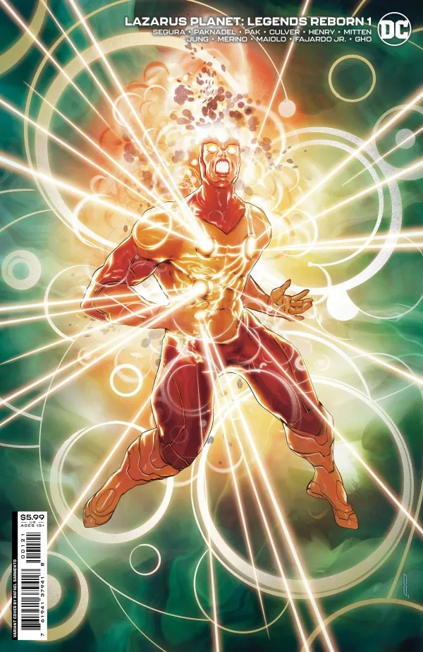 Lazarus Planet: Legends Reborn #1 (Rafael Sarmento Card Stock Variant)