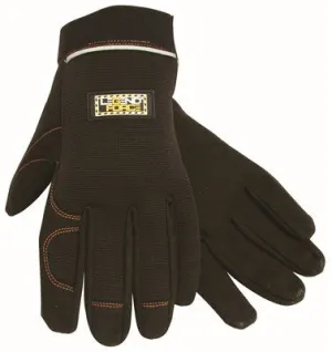Legendforce Synthetic Leather Mechanic Gloves Hook And Loop Strap Extra Large