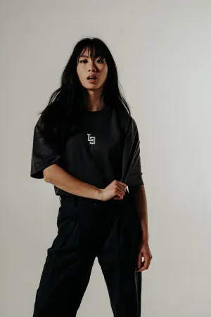 LO Box Tee - Charcoal