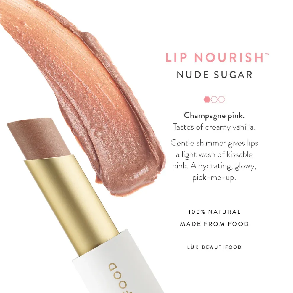 LUK Beautifood Lip Nourish - Nude Sugar