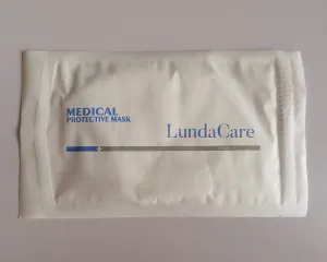 LundaCare Breathable Safety Masks Against, Dispoasable Respirator Protection Mask for Men and Women White