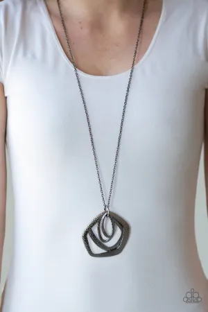Paparazzi Necklace ~ Urban Artisan - Black