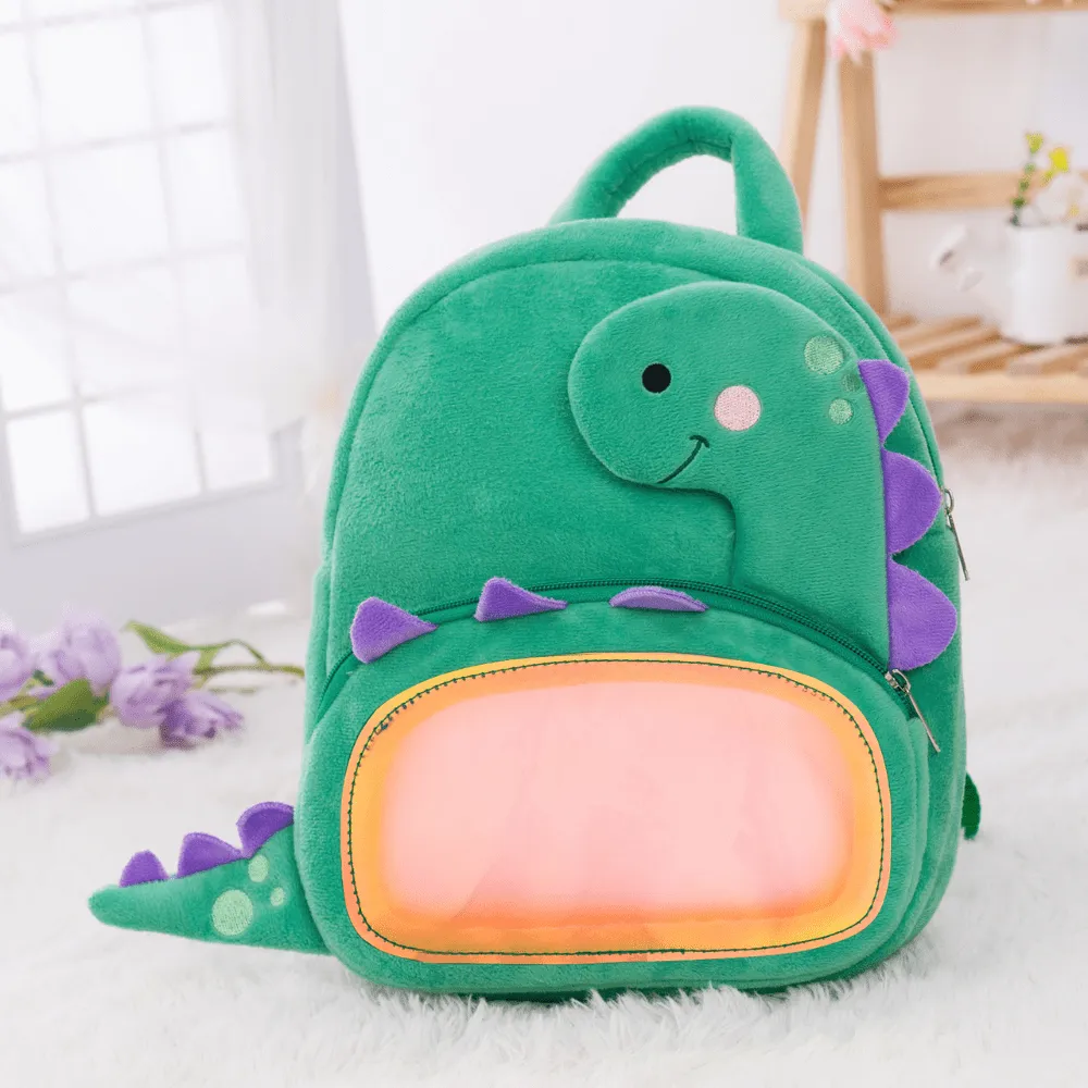 Personalized Animal Plush Rag Backpack - 8 styles