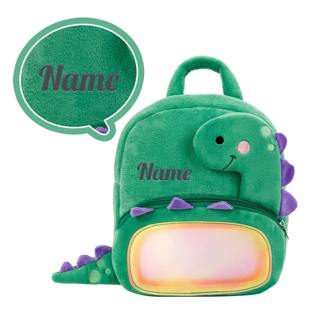 Personalized Animal Plush Rag Backpack - 8 styles