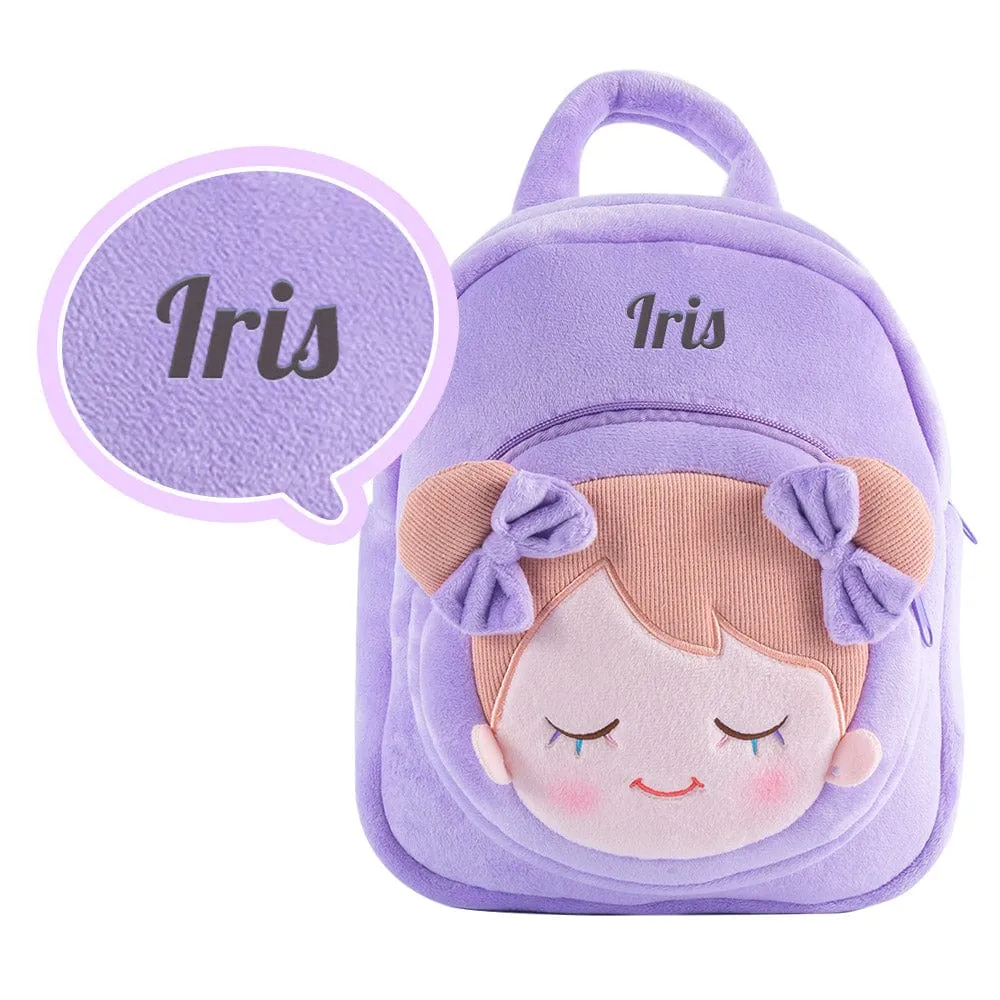 Personalized Animal Plush Rag Backpack - 8 styles