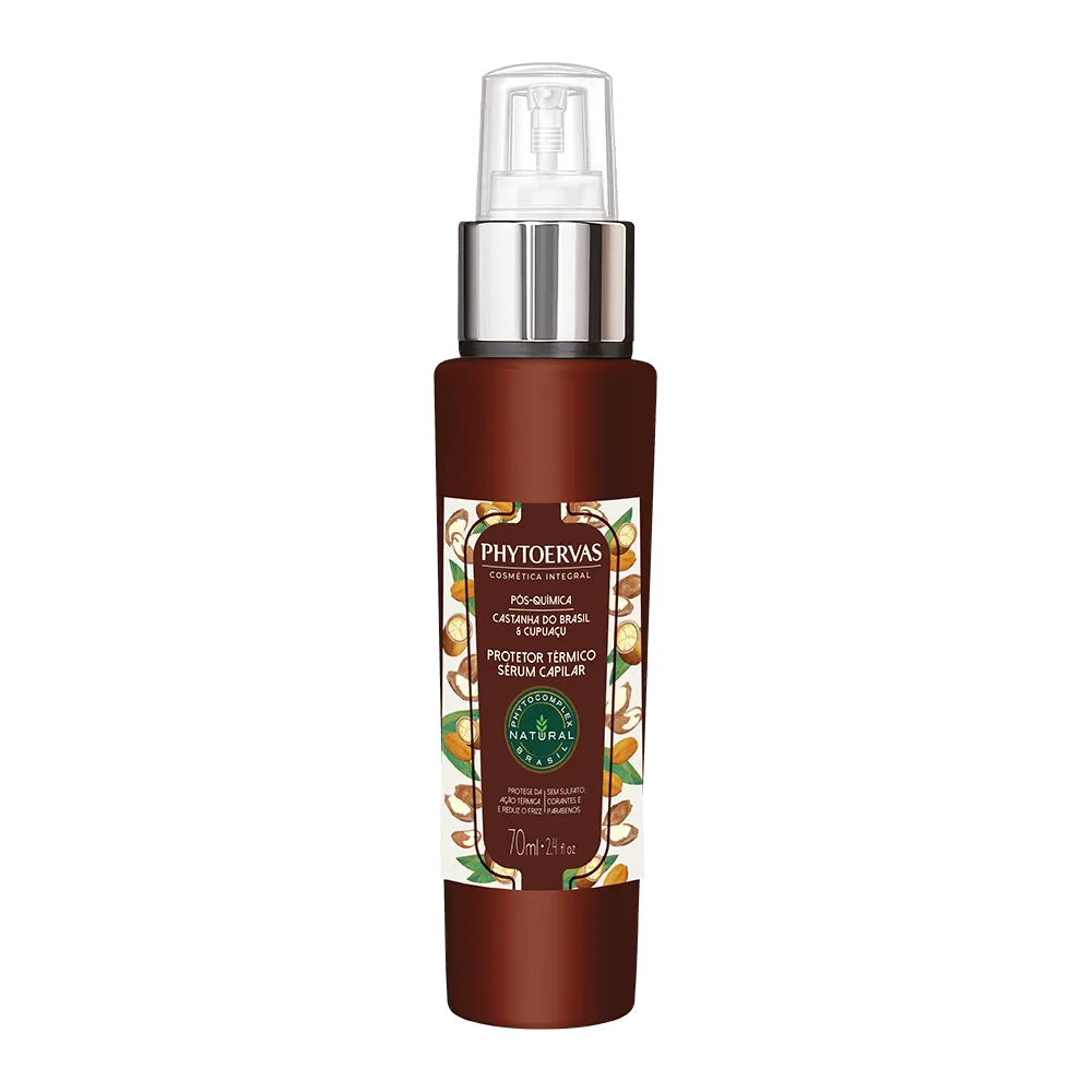 Phytoervas Thermal Protector Serum Capillary Post Chemical Chemistry of Brazil and Cupuaçu 70ml