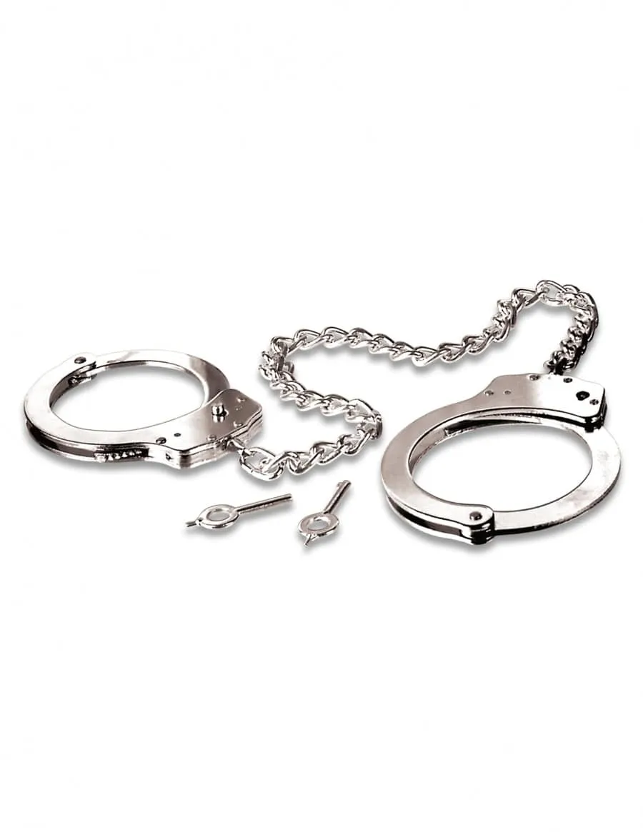Pipedream Products Fetish Fantasy Metal Leg Cuffs