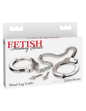 Pipedream Products Fetish Fantasy Metal Leg Cuffs