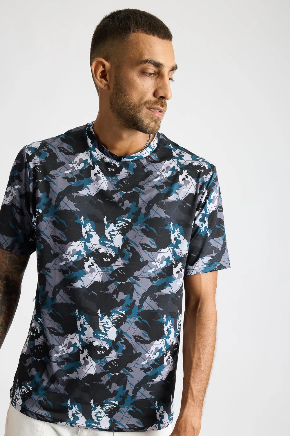 Printed Men's T-Shirt - Hydra