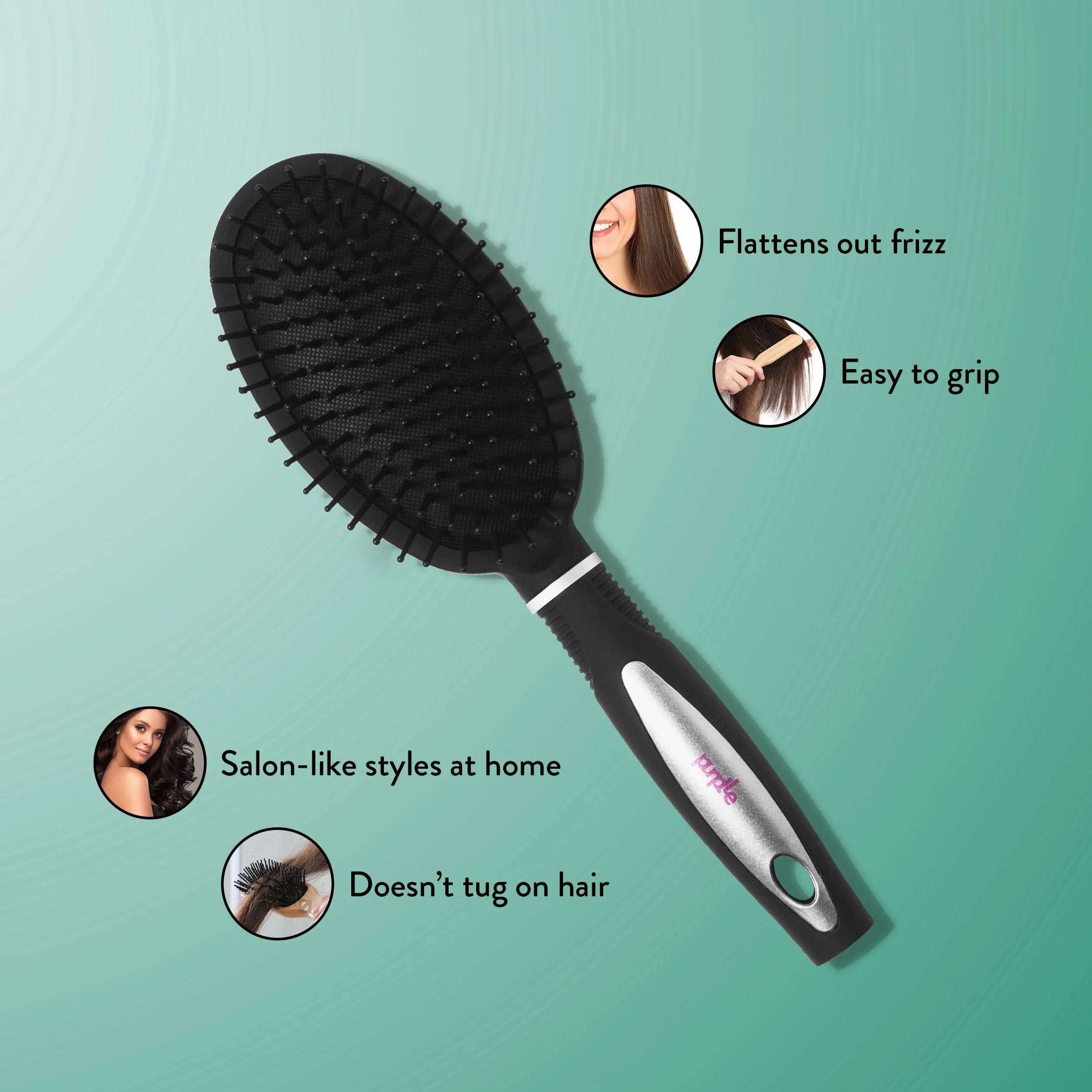 Purplle Mane Maven Cushion Brush