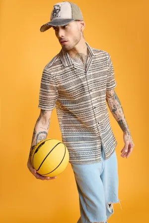Rugged Men's Mesh Shirt