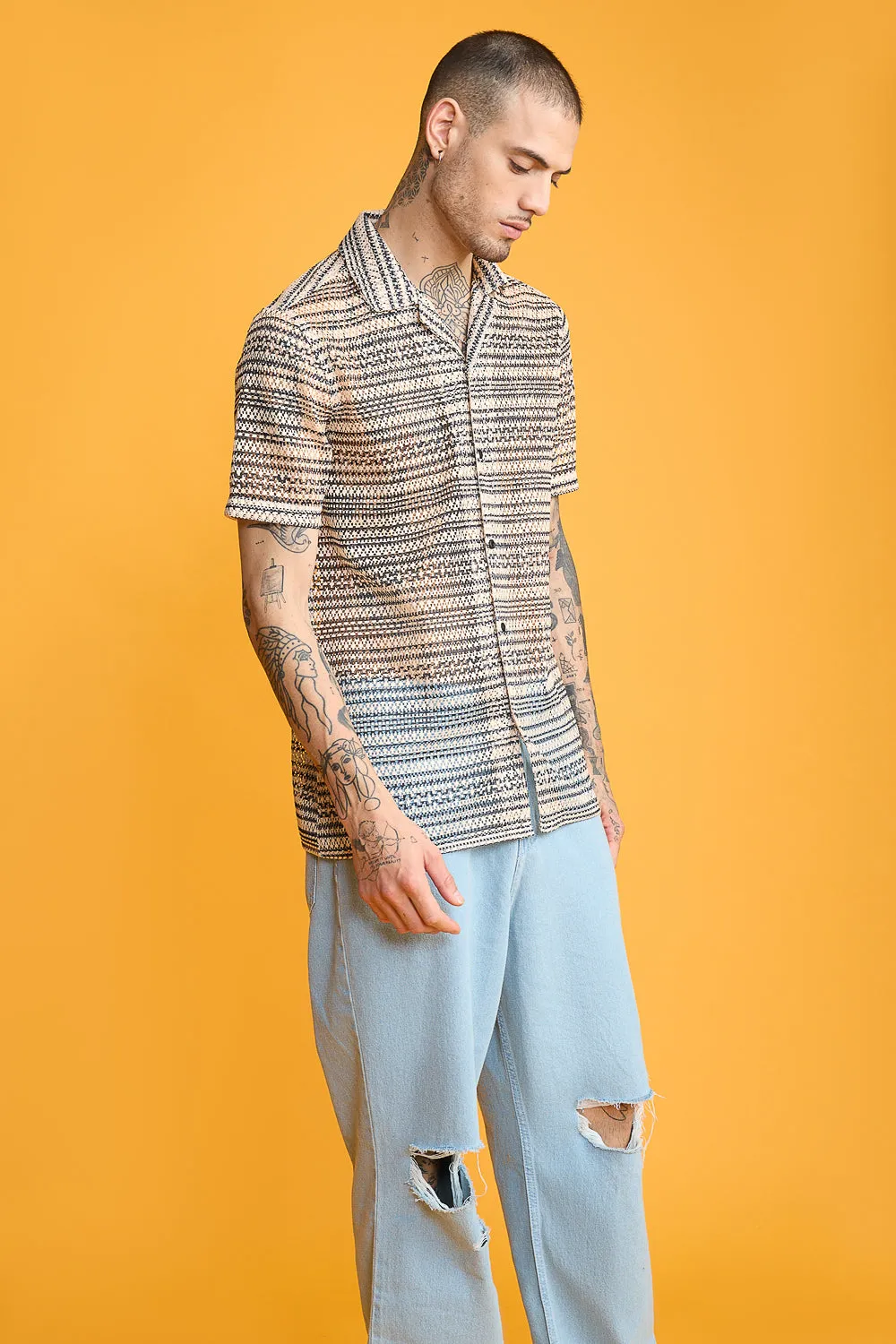Rugged Men's Mesh Shirt