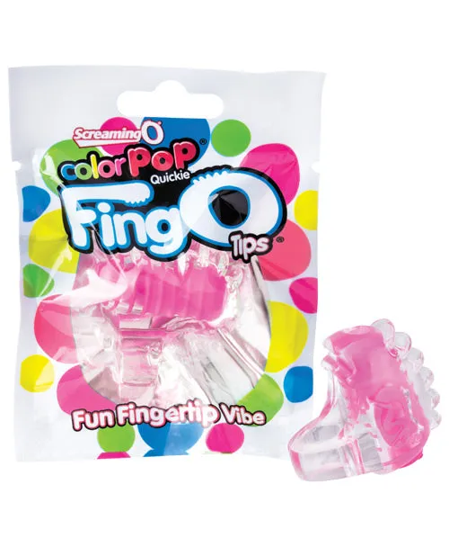 Screaming O Color Pop Fingo Tip - Blue