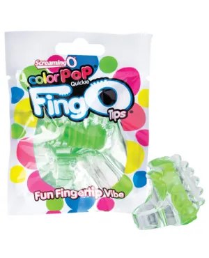 Screaming O Color Pop Fingo Tip - Blue