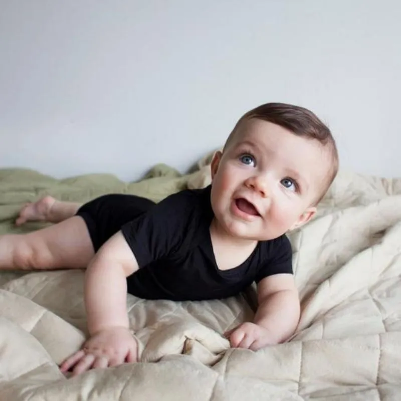Short Sleeve Bamboo Bodysuits