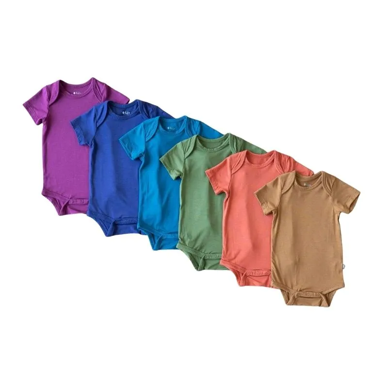 Short Sleeve Bamboo Bodysuits