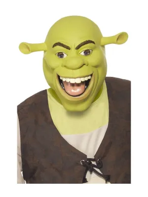 Shrek Latex Mask, Green