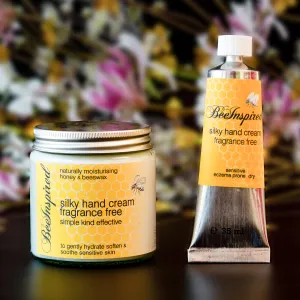 silky hand cream - fragrance free - simple, kind and effective