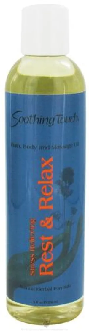 SOOTHING TOUCH -  Rest & Relax Bath & Body Oil - 8 fl. oz. (236 ml)