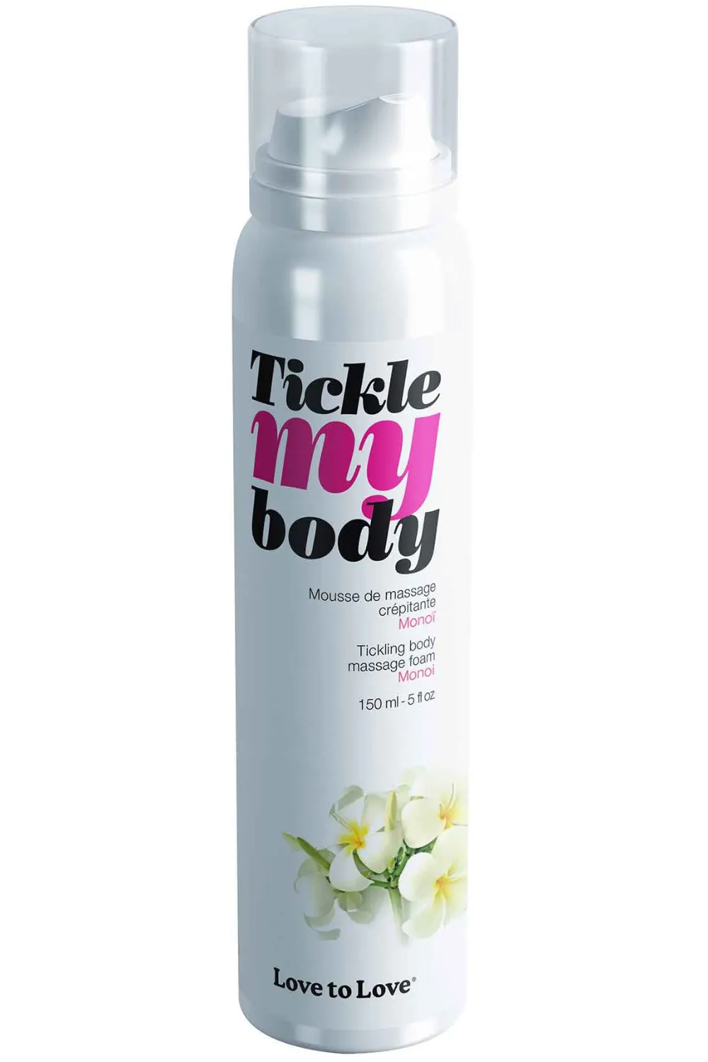 Tickle My Body Massage Foam Monoi 150ml