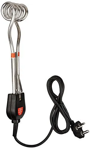 Usha Immersion Heater (2410) 1000-Watt with Shock Protection (Silver)