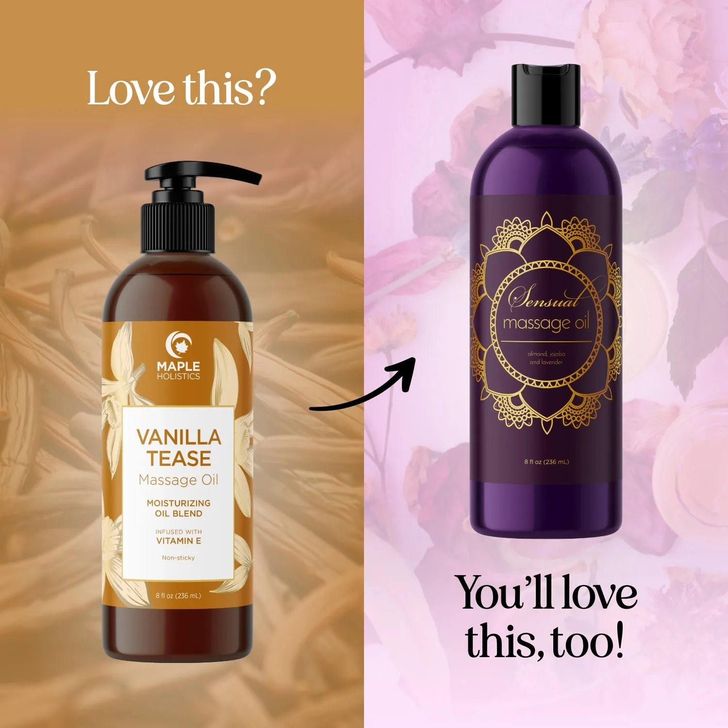 Vanilla Tease Massage Oil
