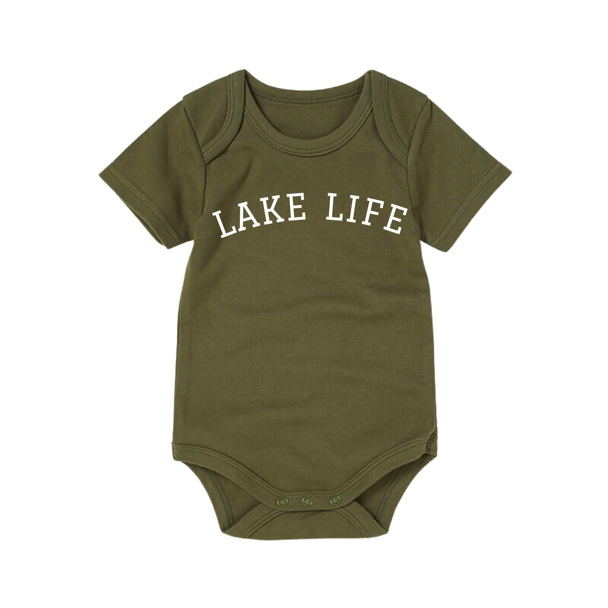 Varsity Lake Life Organic Bodysuit