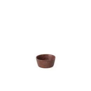 Walnut Sake Cup | DISHWASHER SAFE - 2.6x1.2in | 6.5x3cm (ØxH) (215)