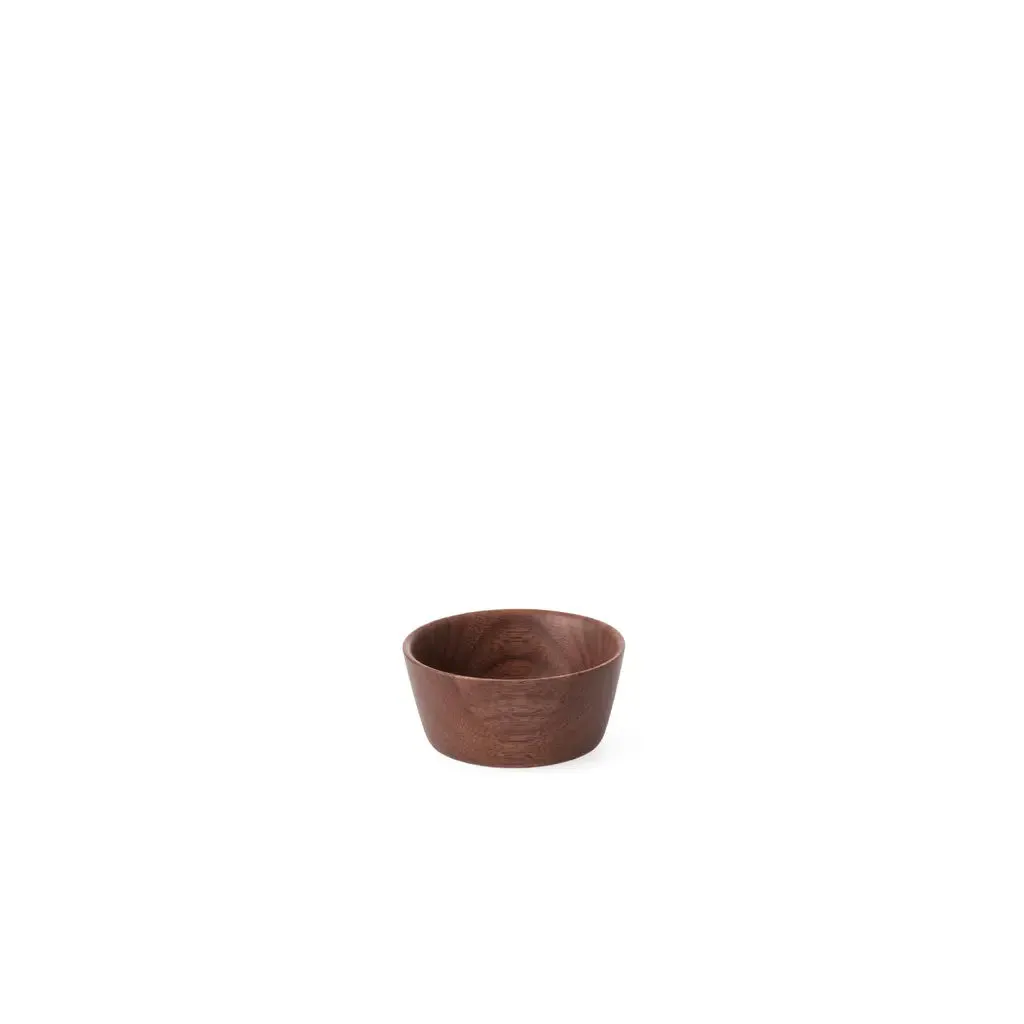Walnut Sake Cup | DISHWASHER SAFE - 2.6x1.2in | 6.5x3cm (ØxH) (215)