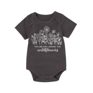 Wildflowers Organic Bodysuit