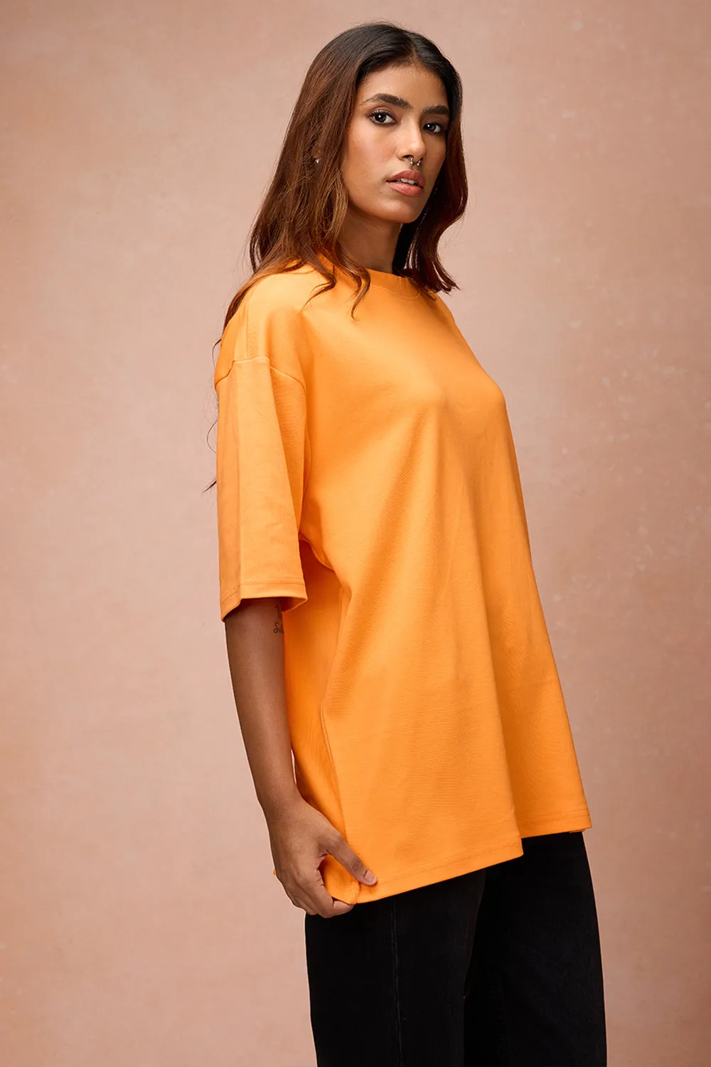 Women's I Watch And Judge Cat Orange T-Shirt