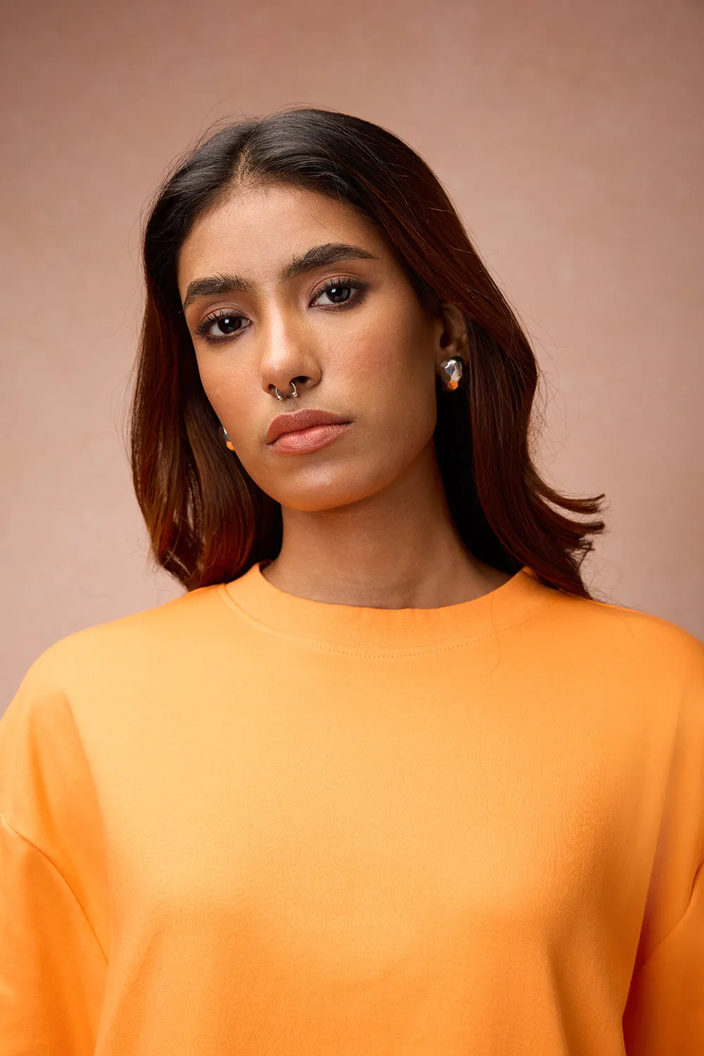 Women's I Watch And Judge Cat Orange T-Shirt